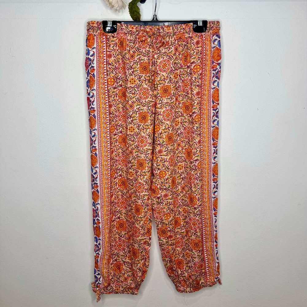 Rachel Zoe Marigold Market Linen-Blend Pants